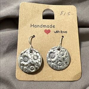 New Floral Handmade nickel Earrings